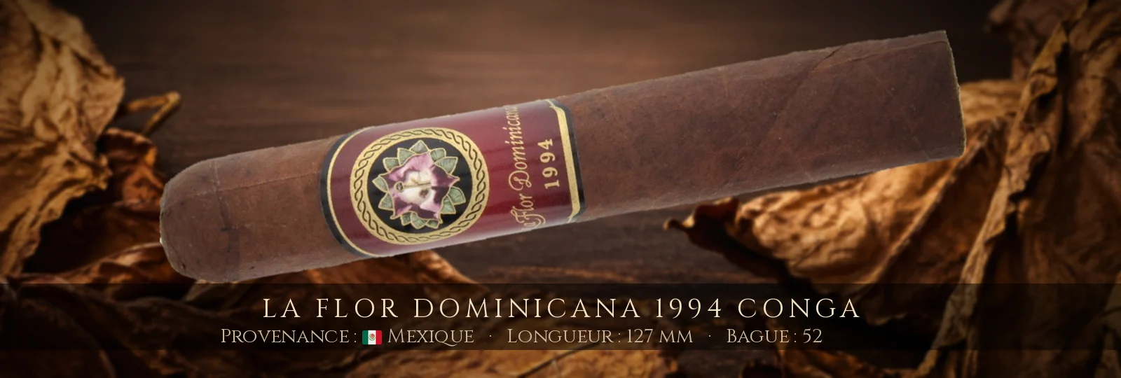 La Flor Dominicana 1994 Conga — La Flor Dominicana — Mexique