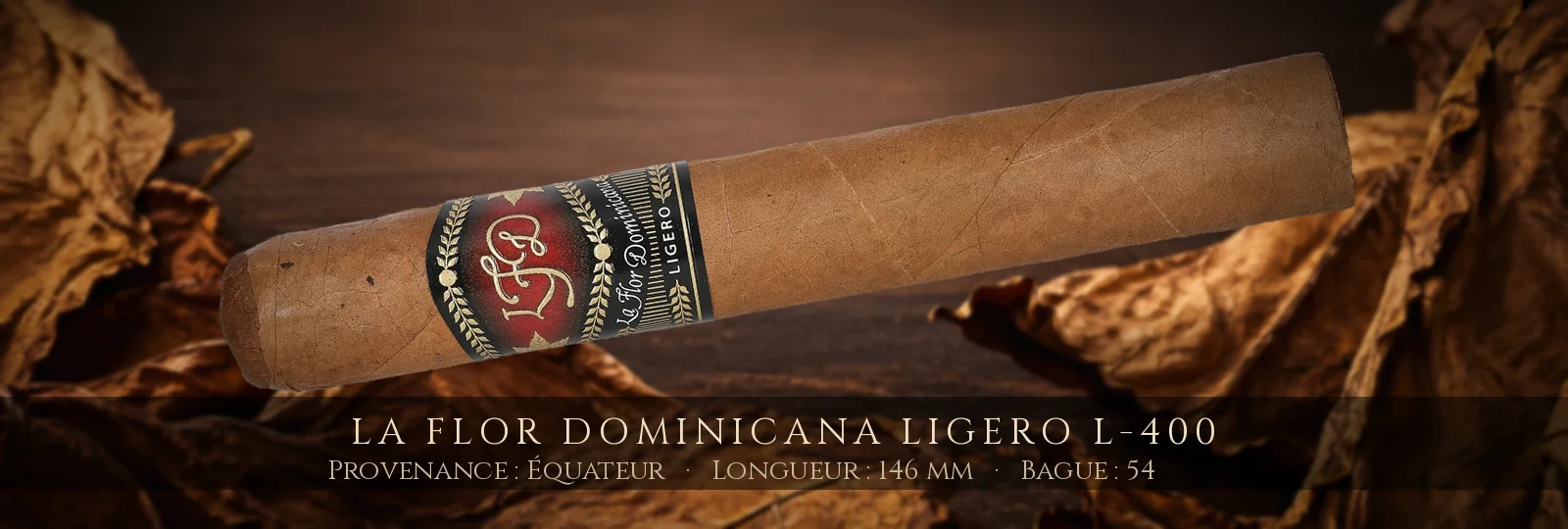 La Flor Dominicana Ligero L-400 — La Flor Dominicana — Équateur