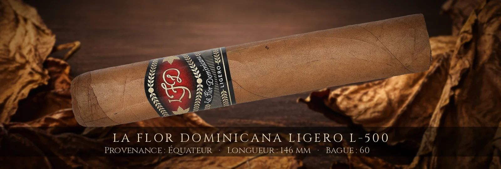 La Flor Dominicana Ligero L-500 — La Flor Dominicana — Équateur
