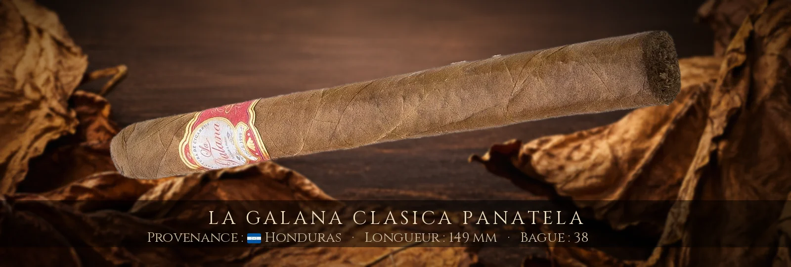 La Galana Clasica Panatela — La Galana — Honduras