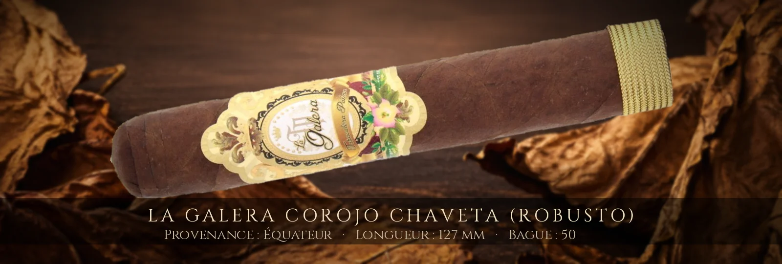 La Galera Corojo Chaveta (Robusto) — La Galera — Équateur