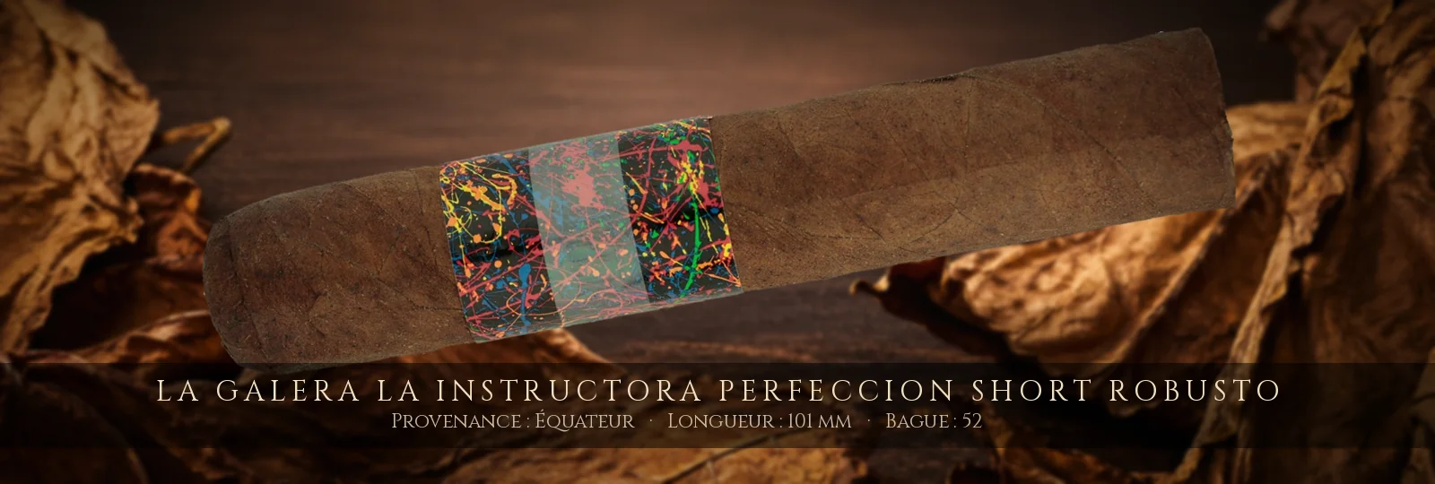 La Galera La Instructora Perfeccion Short Robusto — La Galera — Équateur