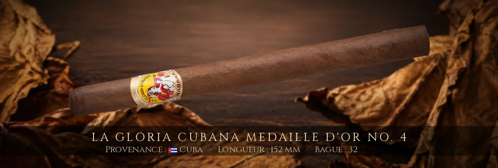 La Gloria Cubana Medaille d'Or No. 4 — La Gloria Cubana — Cuba