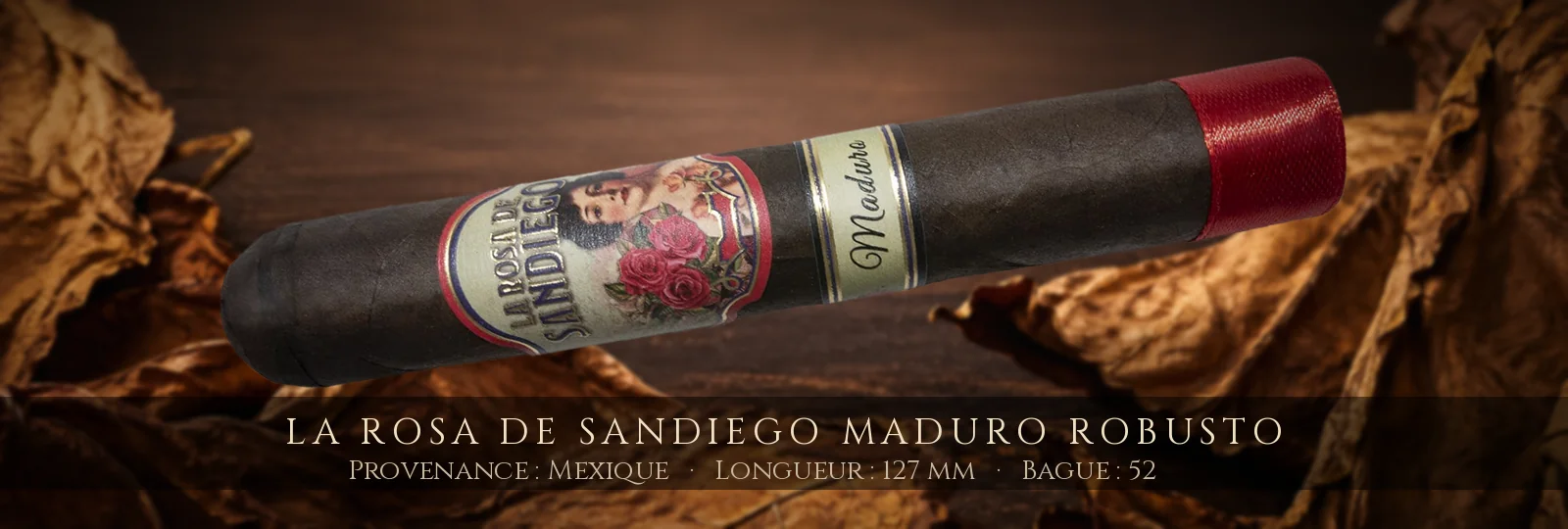 La Rosa de Sandiego Maduro Robusto