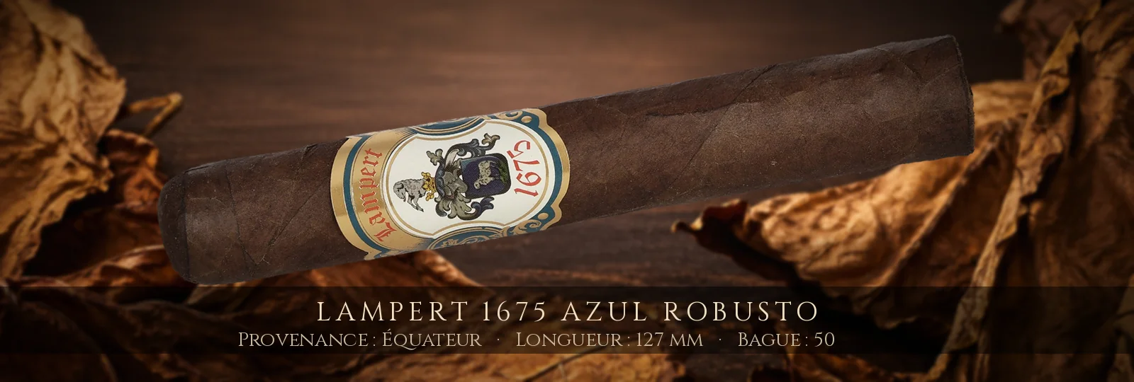 Lampert 1675 Azul Robusto — Lampert — Équateur, Mexique