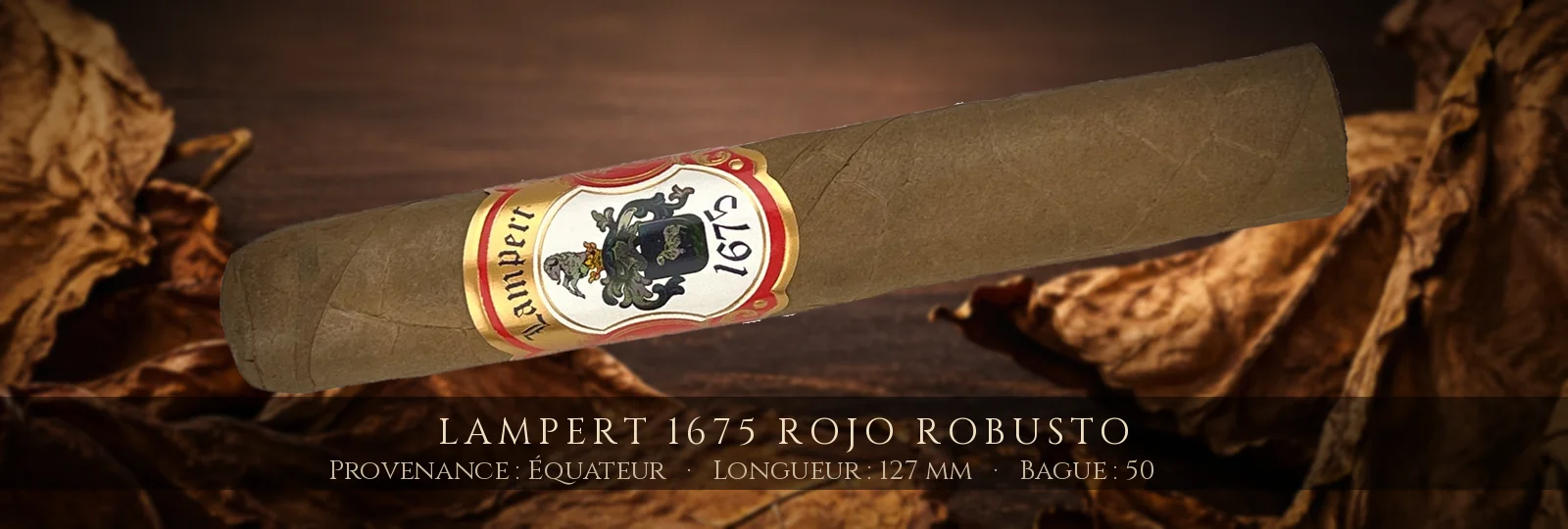 Lampert 1675 Rojo Robusto — Lampert — Équateur