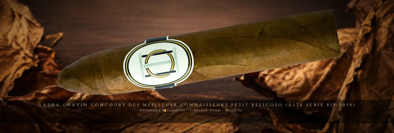 Laura Chavin Concours des Meilleurs Connaisseurs Petit Belicoso (ALTE SERIE bis 2019) — Laura Chavin — Cameroun