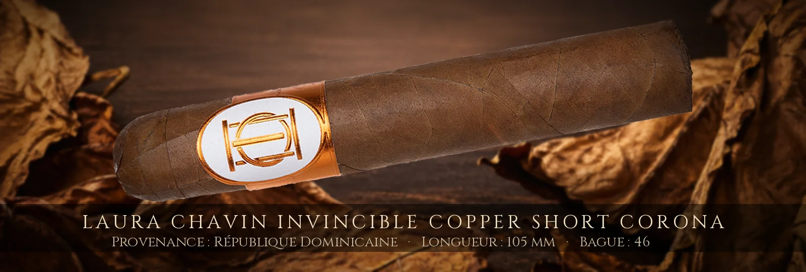 Laura Chavin Invincible Copper Short Corona — Laura Chavin — République Dominicaine