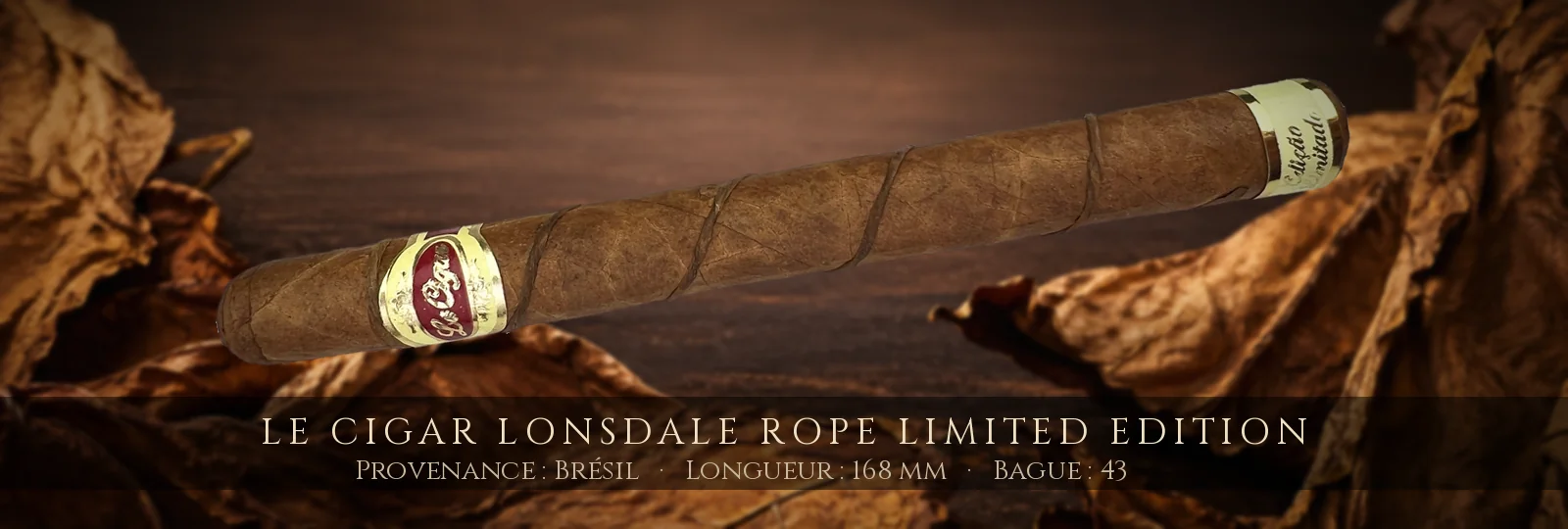 Le Cigar Lonsdale Rope Limited Edition — Le Cigar — Brésil