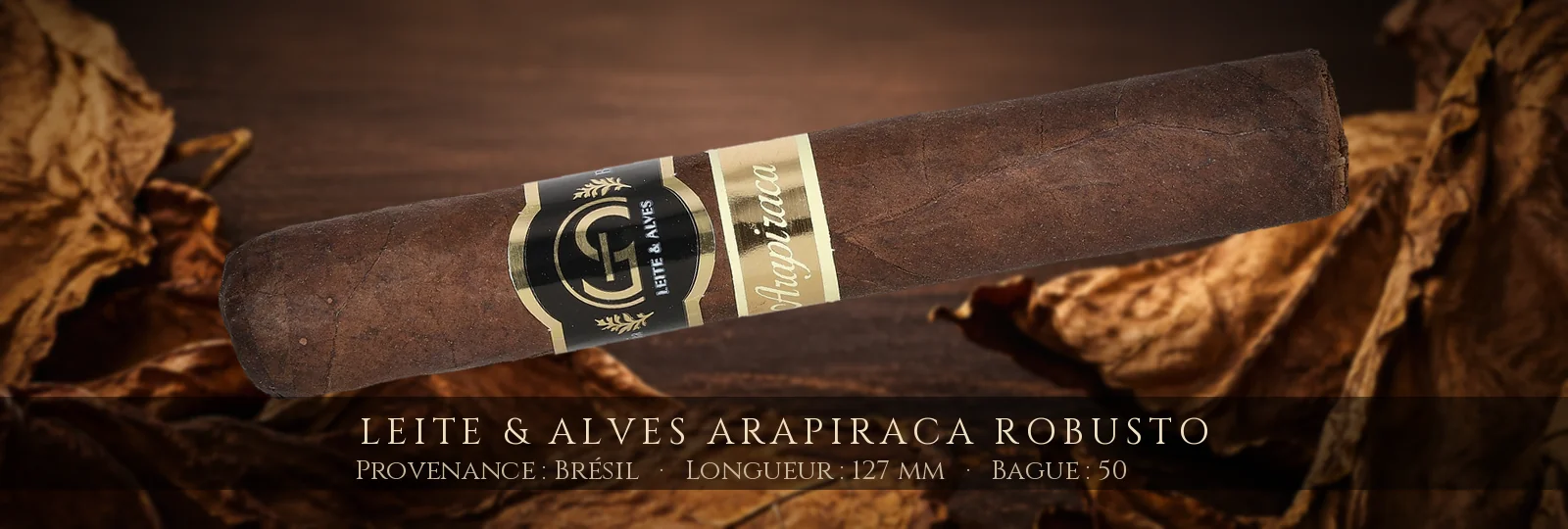 Leite & Alves Arapiraca Robusto — Leite & Alves — Brésil