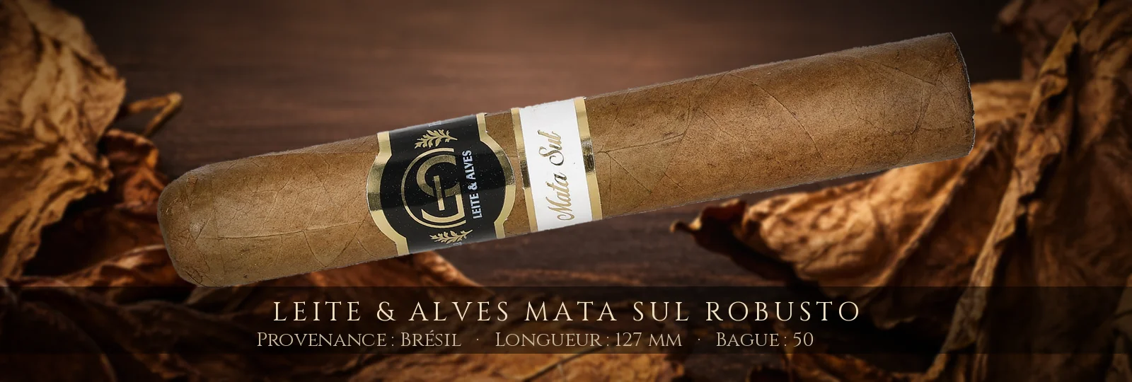 Leite & Alves Mata Sul Robusto — Leite & Alves — Brésil
