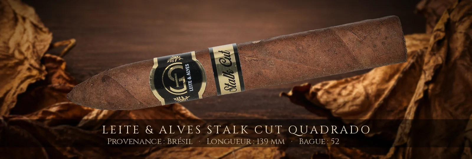 Leite & Alves Stalk Cut Quadrado
