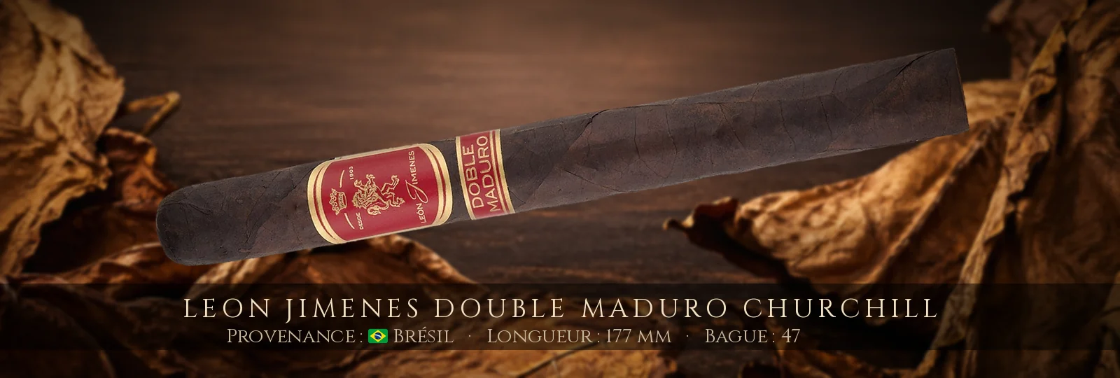 Leon Jimenes Double Maduro Churchill — Leon Jimenes — Brésil