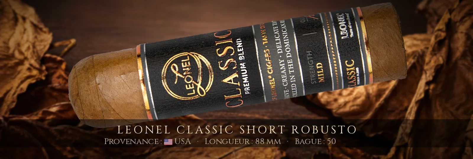 Leonel Classic Short Robusto — Leonel — USA