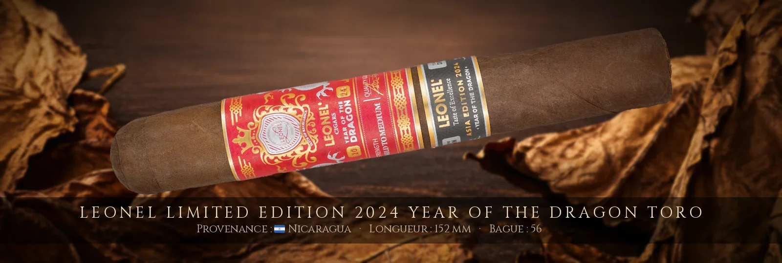 Leonel Limited Edition 2024 Year of the Dragon Toro — Leonel — Nicaragua