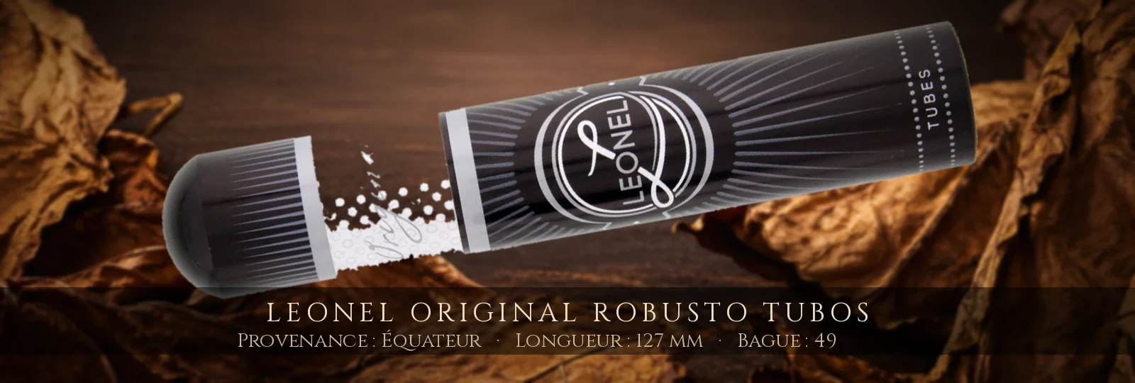 Leonel Original Robusto Tubos — Leonel — Équateur