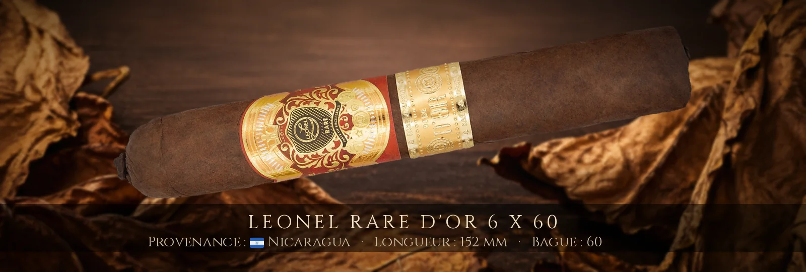 Leonel Rare d'Or 6 x 60 — Leonel — Nicaragua