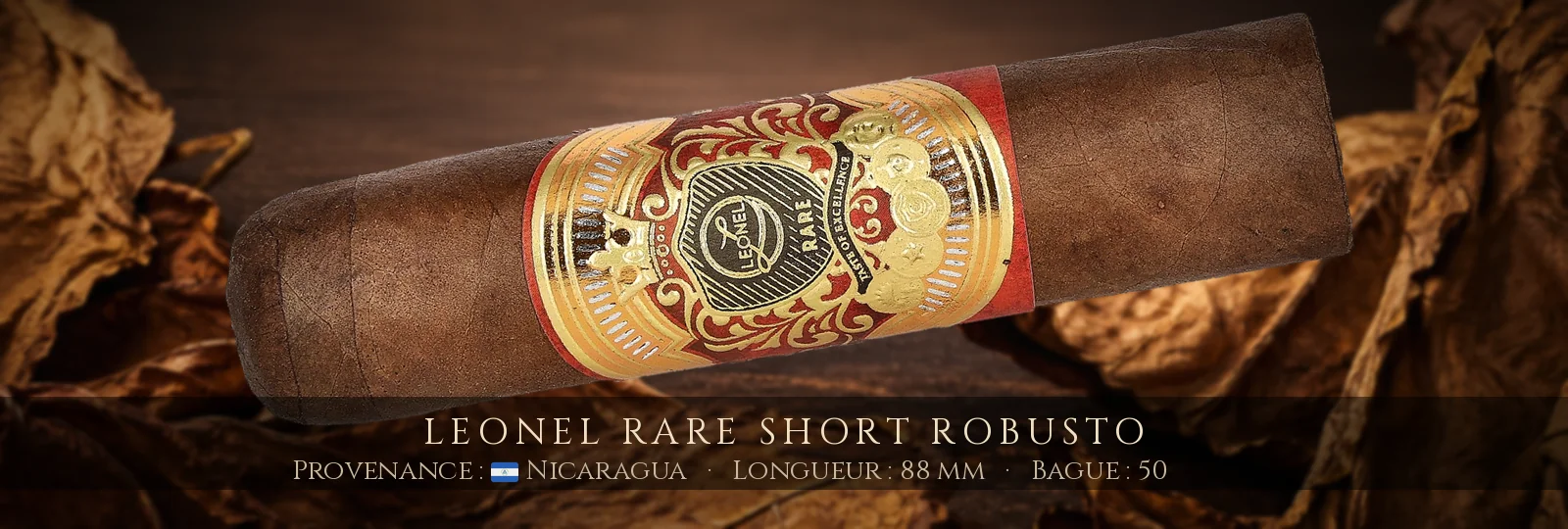 Leonel Rare Short Robusto — Leonel — Nicaragua