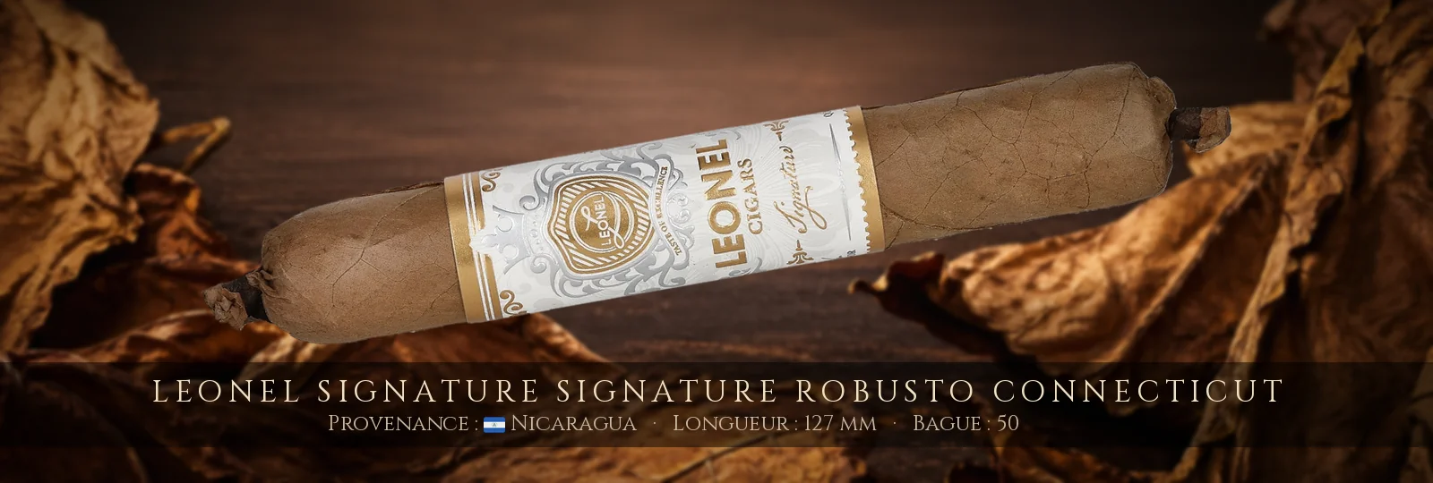 Leonel Signature Signature Robusto Connecticut — Leonel — Nicaragua