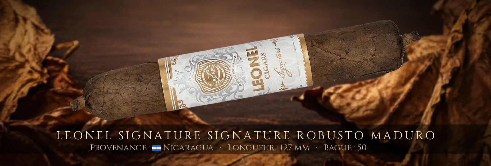 Leonel Signature Signature Robusto Maduro — Leonel — Nicaragua