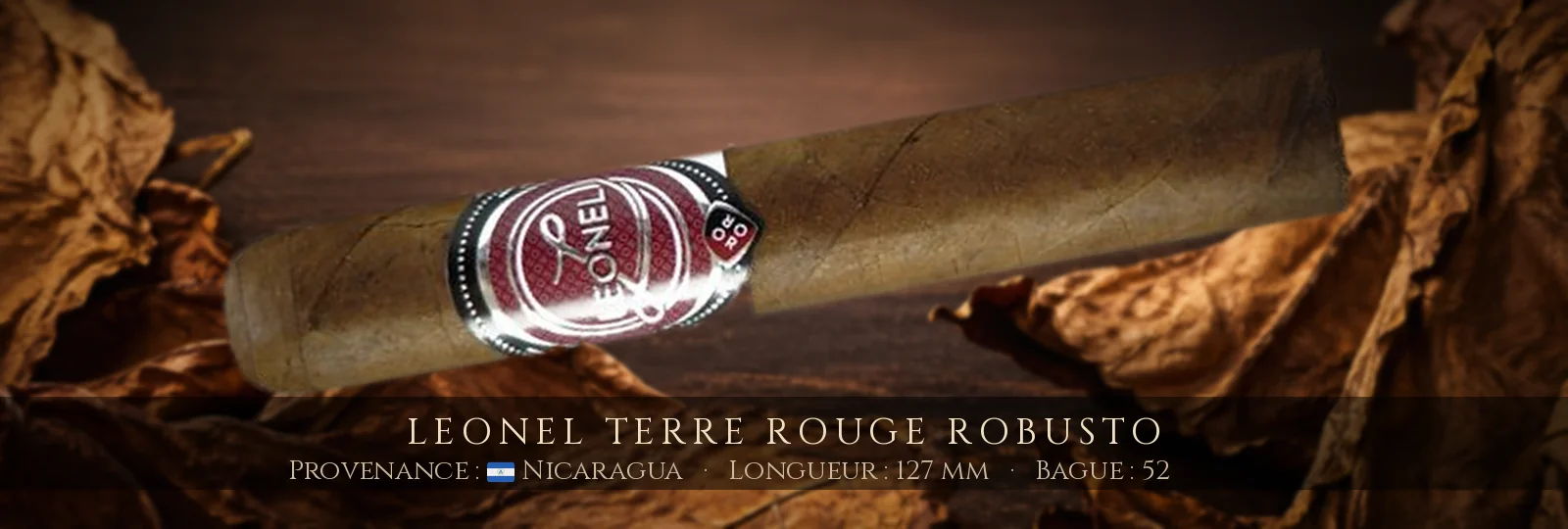 Leonel Terre Rouge Robusto — Leonel — Nicaragua
