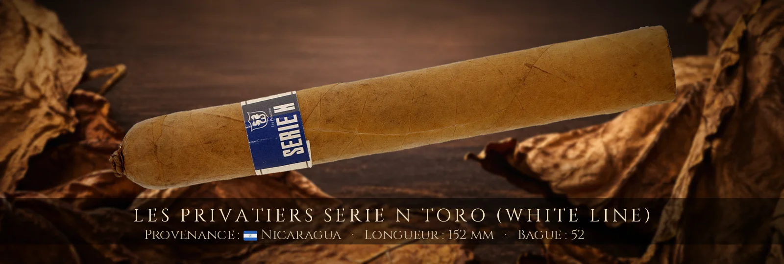 Les Privatiers Serie N Toro (White Line) — Les Privatiers — Nicaragua