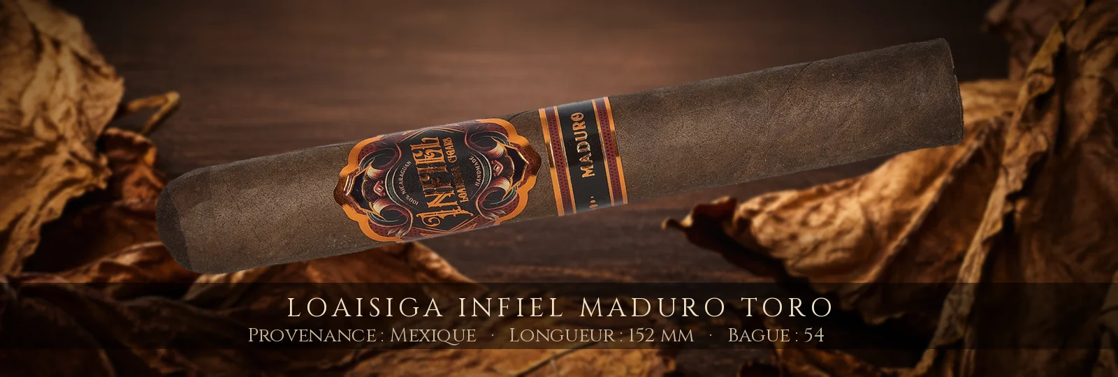 Loaisiga Infiel Maduro Toro — Loaisiga — Mexique