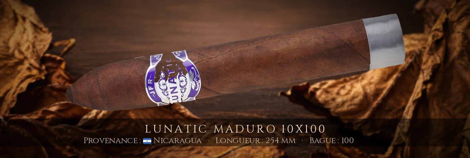 Lunatic Maduro 10x100 — Lunatic — Nicaragua