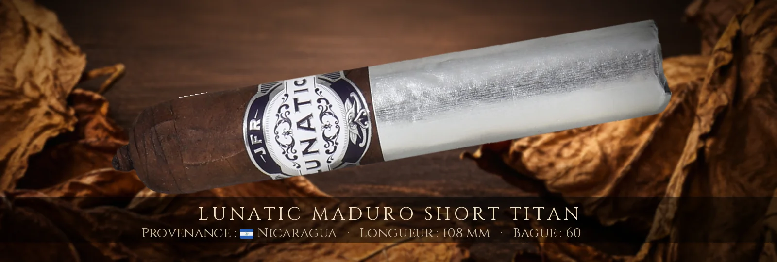 Lunatic Maduro Short Titan — Lunatic — Nicaragua