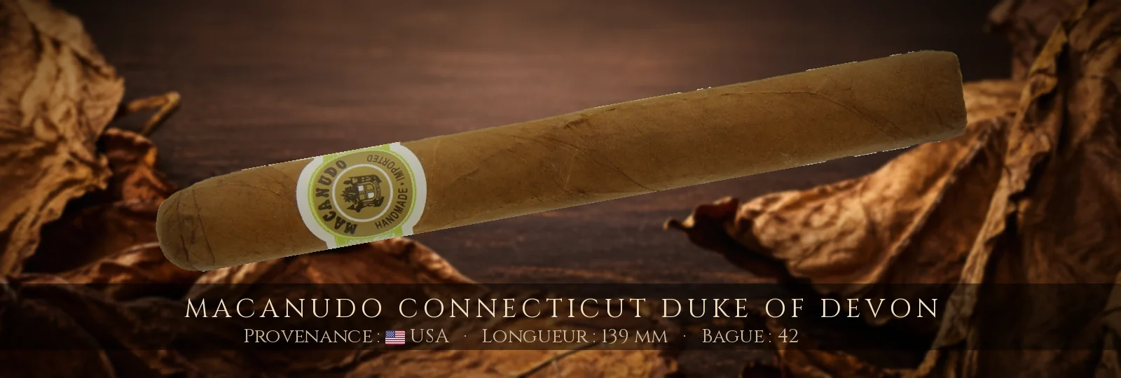 Macanudo Connecticut Duke of Devon — Macanudo — USA