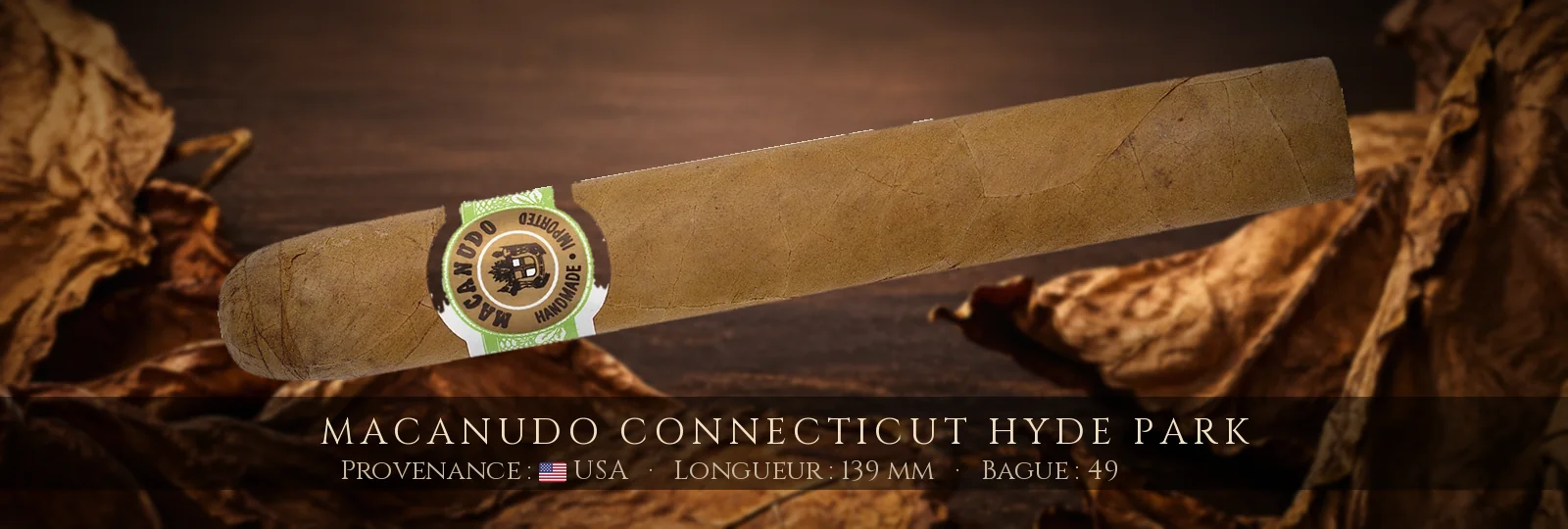 Macanudo Connecticut Hyde Park — Macanudo — USA