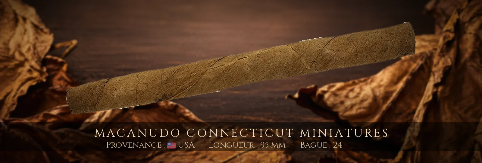 Macanudo Connecticut Miniatures — Macanudo — USA