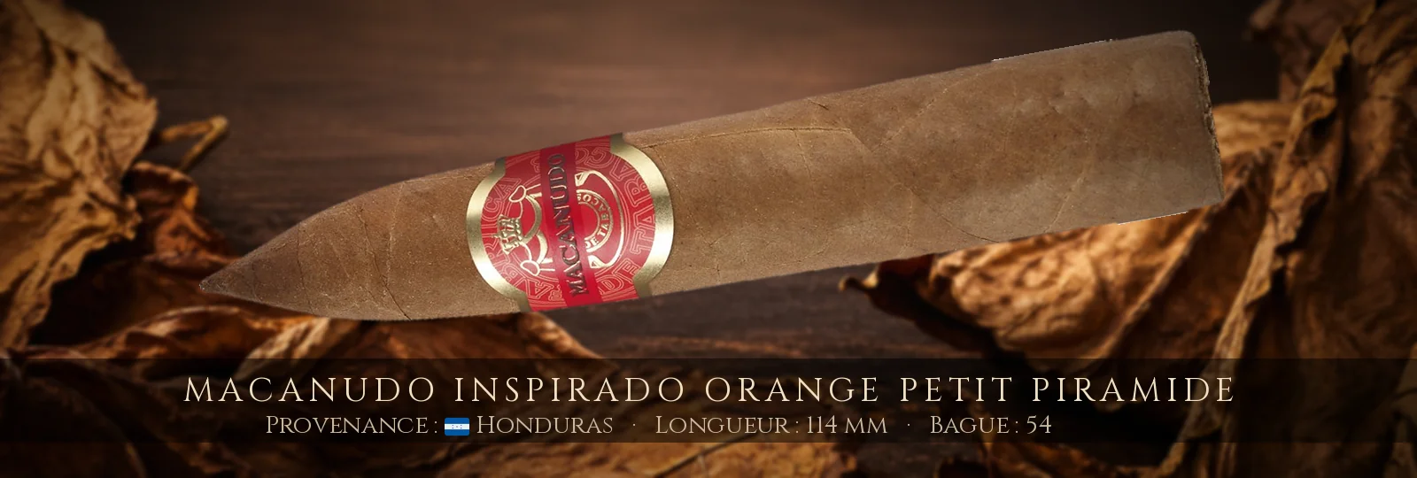 Macanudo Inspirado Orange Petit Piramide — Macanudo — Honduras