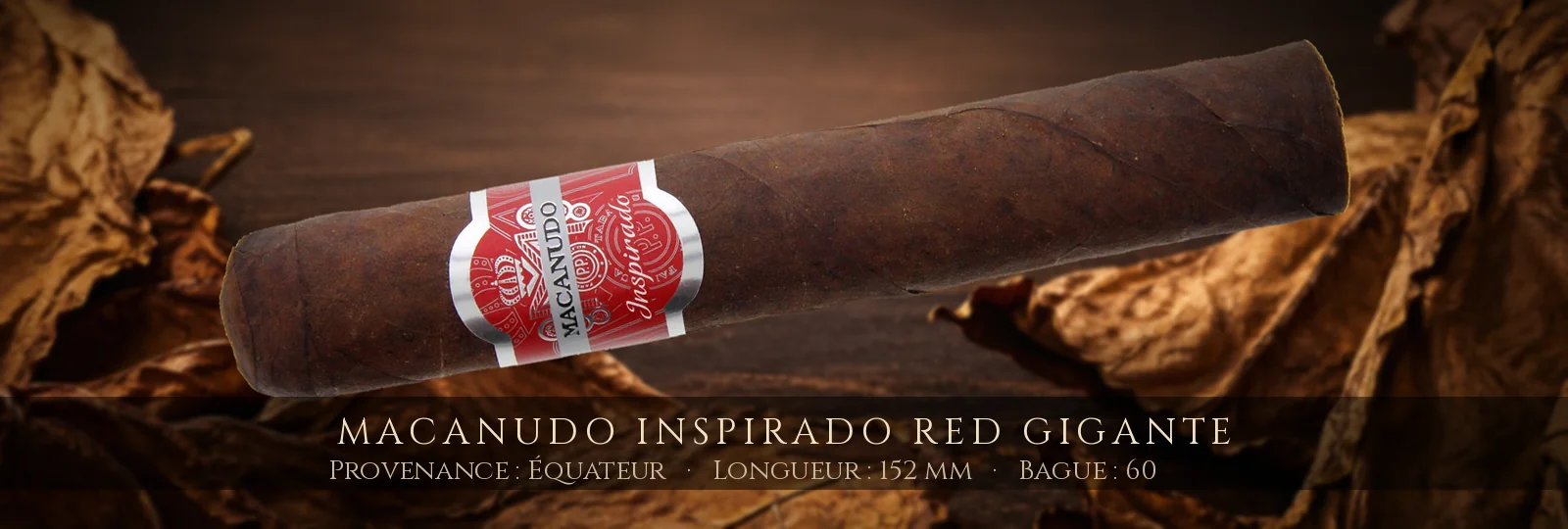 Macanudo Inspirado Red Gigante — Macanudo — Équateur