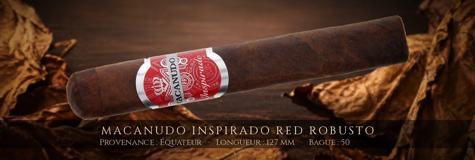 Macanudo Inspirado Red Robusto — Macanudo — Équateur