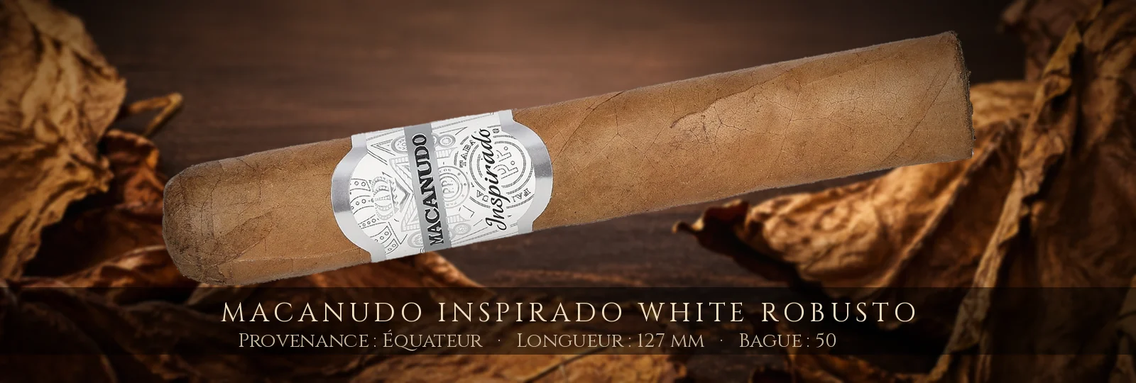 Macanudo Inspirado White Robusto