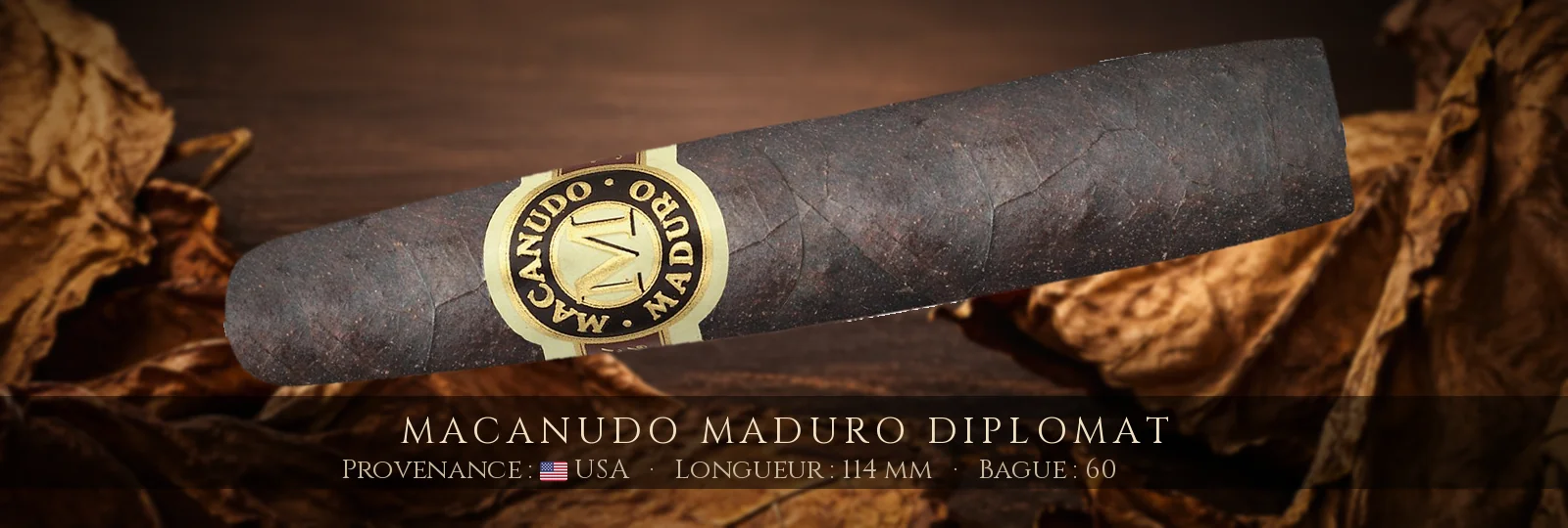 Macanudo Maduro Diplomat — Macanudo — USA