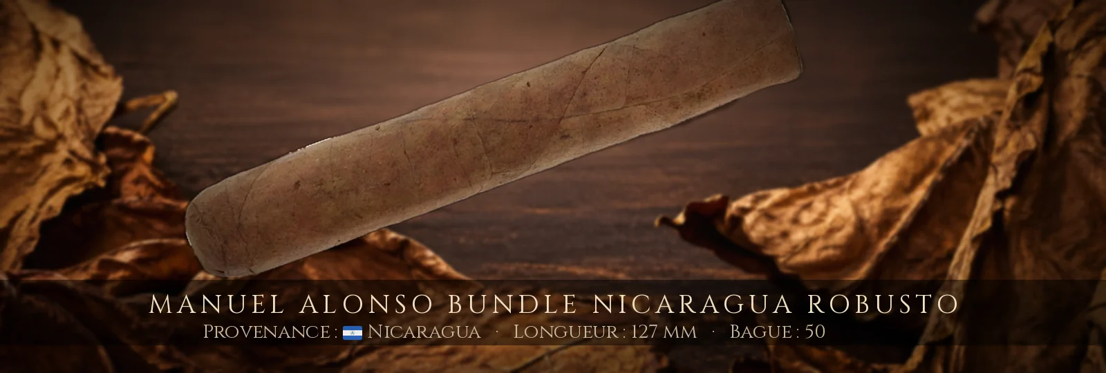 Manuel Alonso Bundle Nicaragua Robusto — Manuel Alonso — Nicaragua