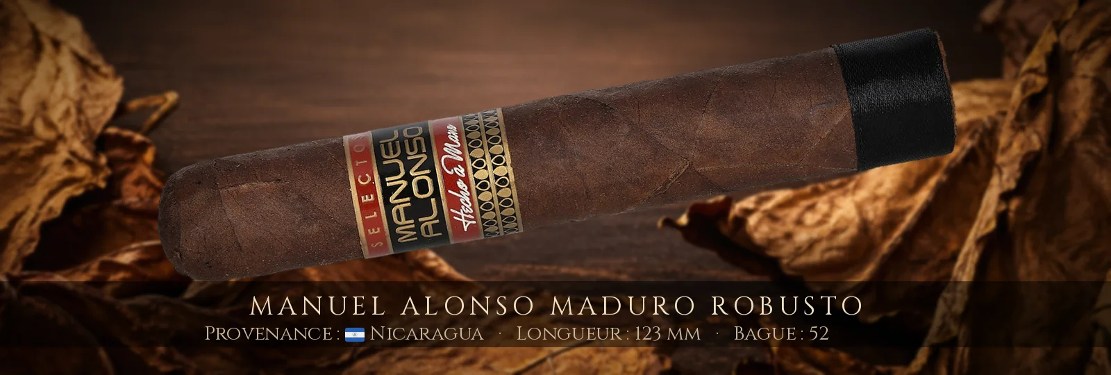 Manuel Alonso Maduro Robusto — Manuel Alonso — Nicaragua