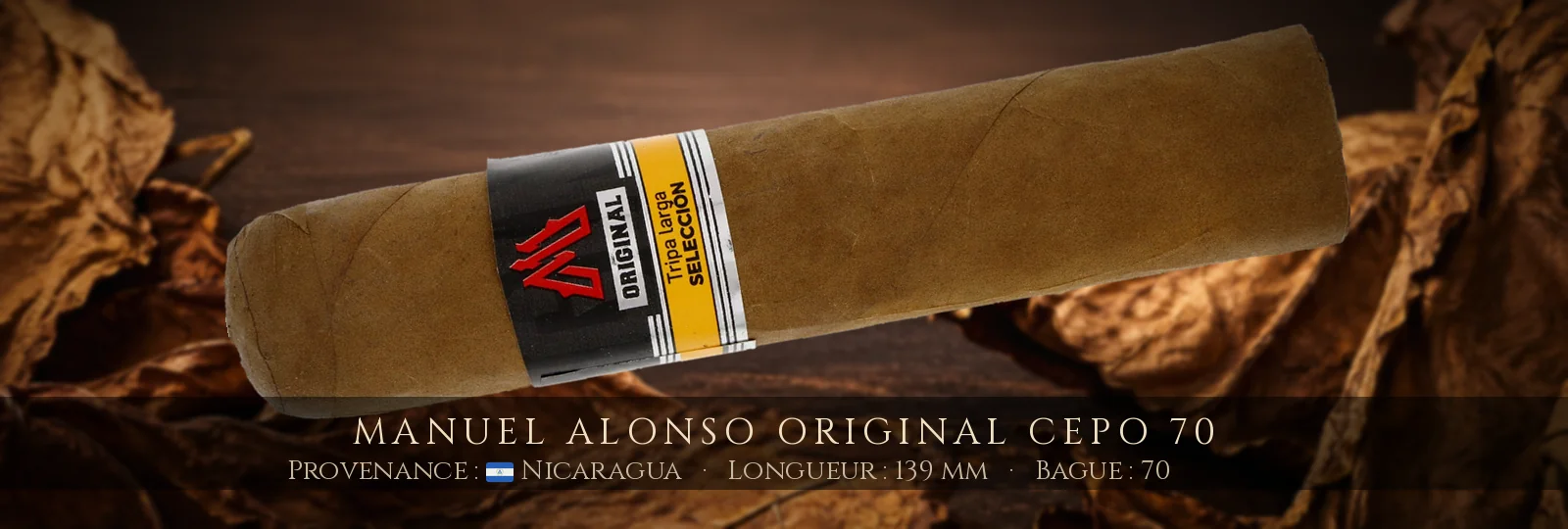 Manuel Alonso Original Cepo 70 — Manuel Alonso — Nicaragua