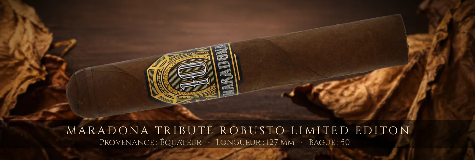 Maradona Tribute Robusto Limited Editon — Maradona — Équateur