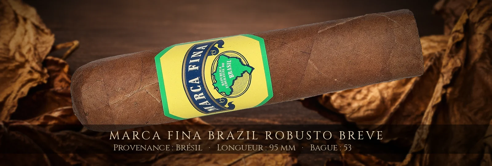 Marca Fina Brazil Robusto Breve