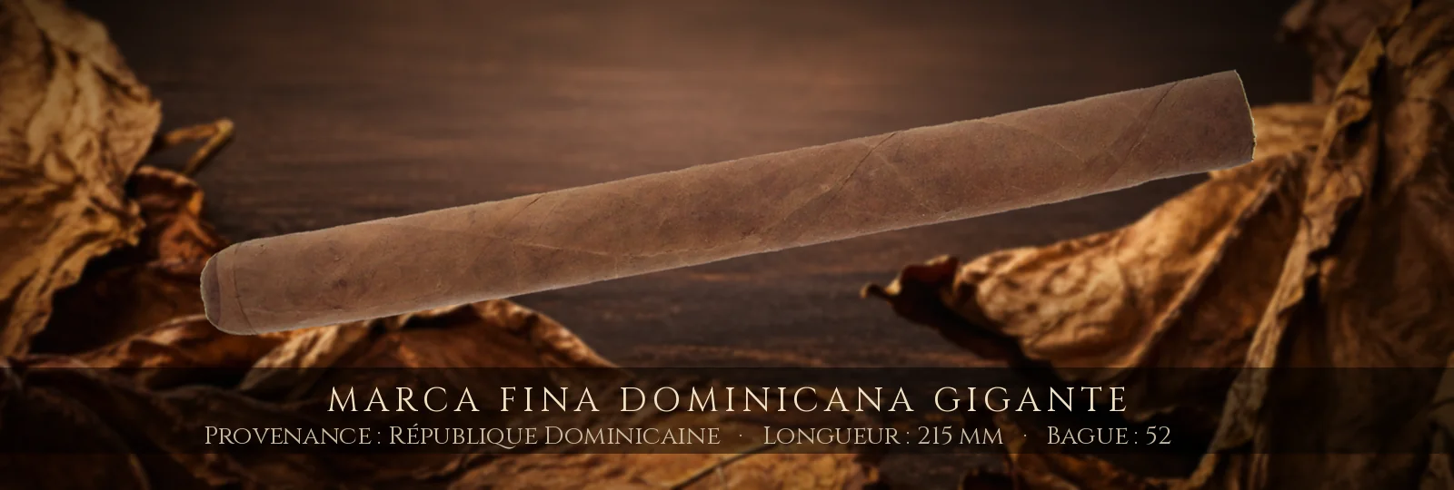 Marca Fina Dominicana Gigante — Marca Fina — République Dominicaine