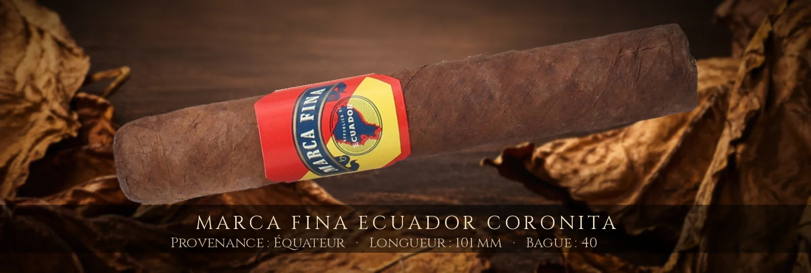 Marca Fina Ecuador Coronita — Marca Fina — Équateur