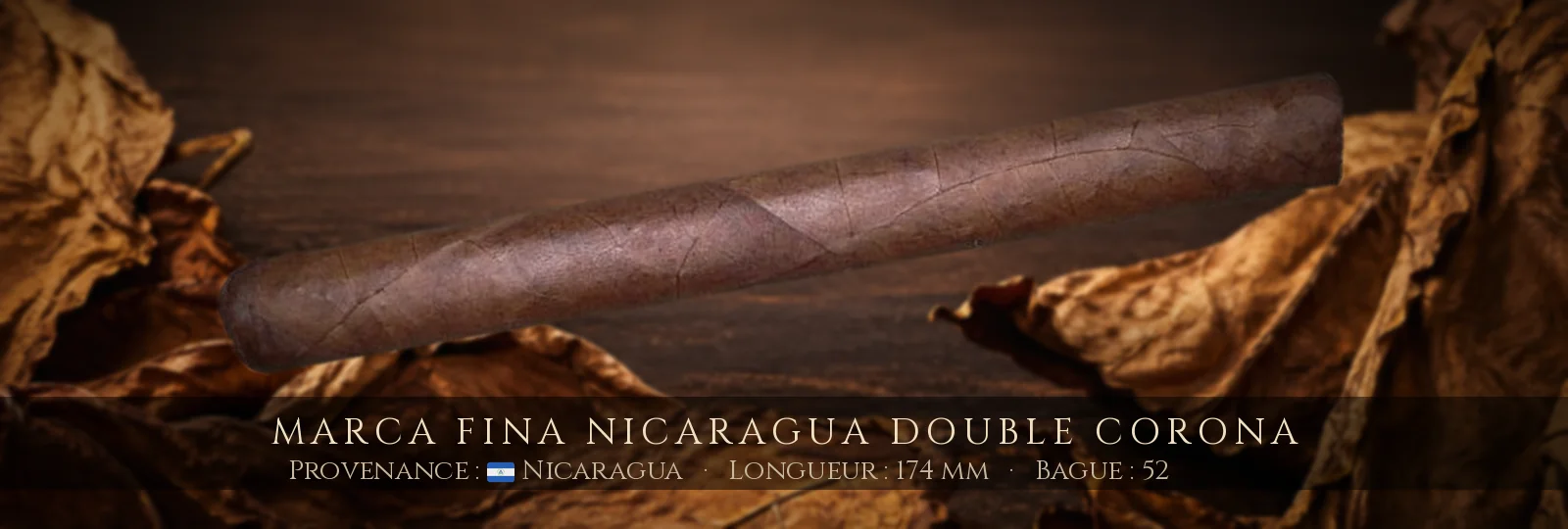 Marca Fina Nicaragua Double Corona — Marca Fina — Nicaragua