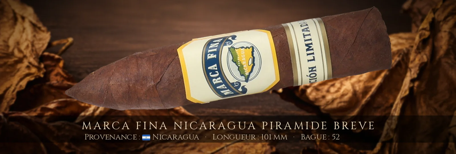 Marca Fina Nicaragua Piramide Breve — Marca Fina — Nicaragua