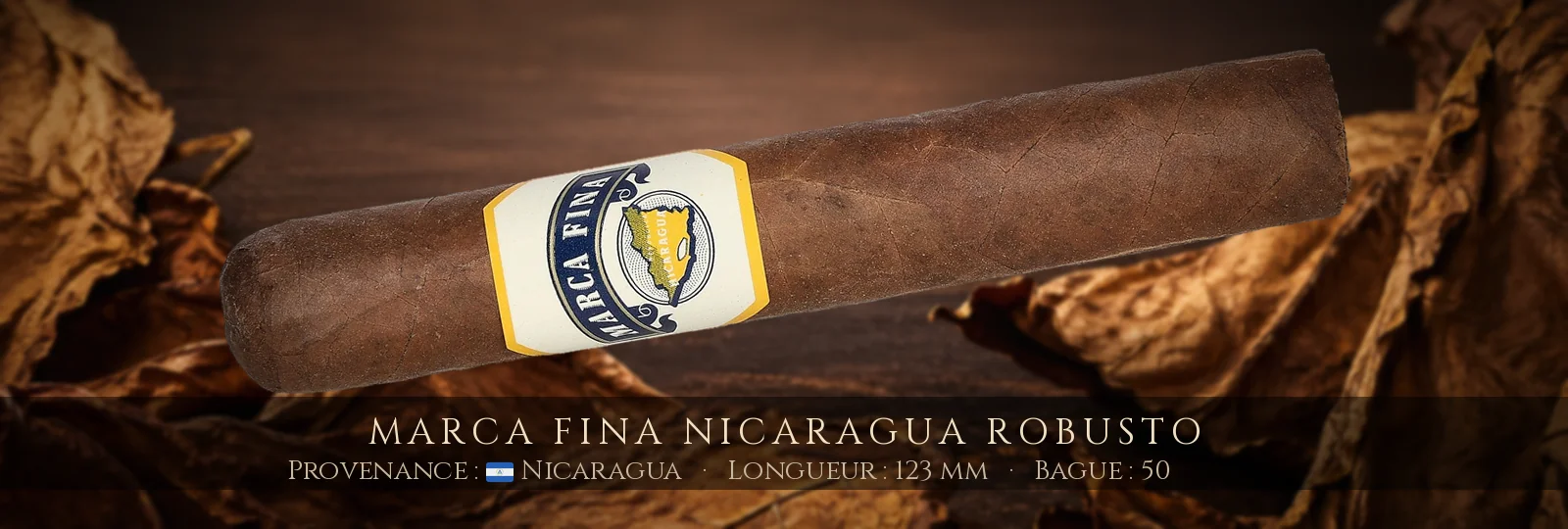 Marca Fina Nicaragua Robusto — Marca Fina — Nicaragua