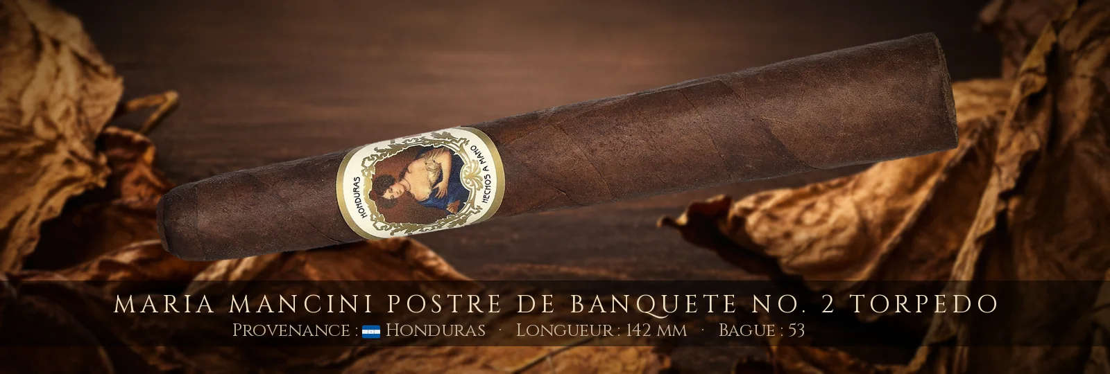 Maria Mancini Postre de Banquete No. 2 Torpedo — Maria Mancini — Honduras