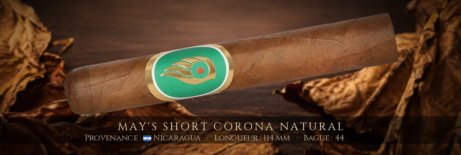 May's Short Corona Natural — May's — Nicaragua