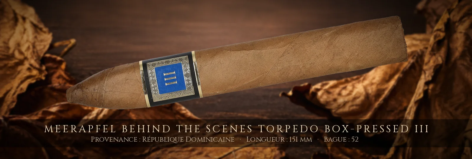Meerapfel Behind The Scenes Torpedo Box-Pressed III — Meerapfel — République Dominicaine